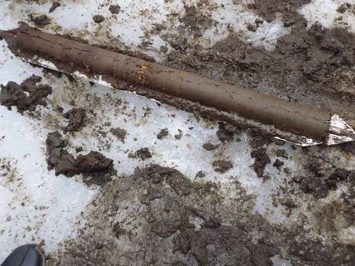 Sedimenttikerros 3-4 m