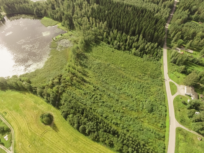 Ilmakuva Likolahden alueesta Kerimäen suunnasta