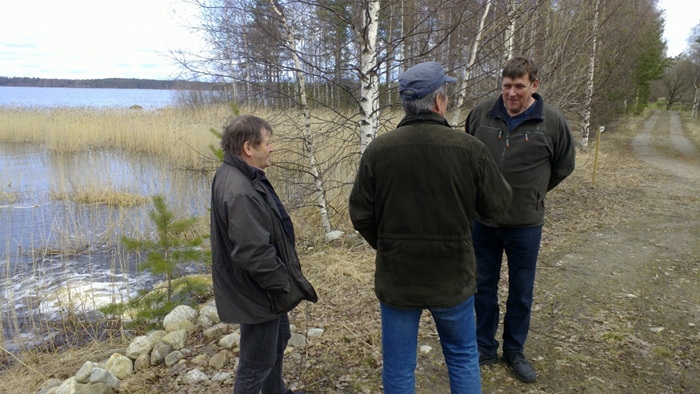 Tapio Salminen pumppaamolla