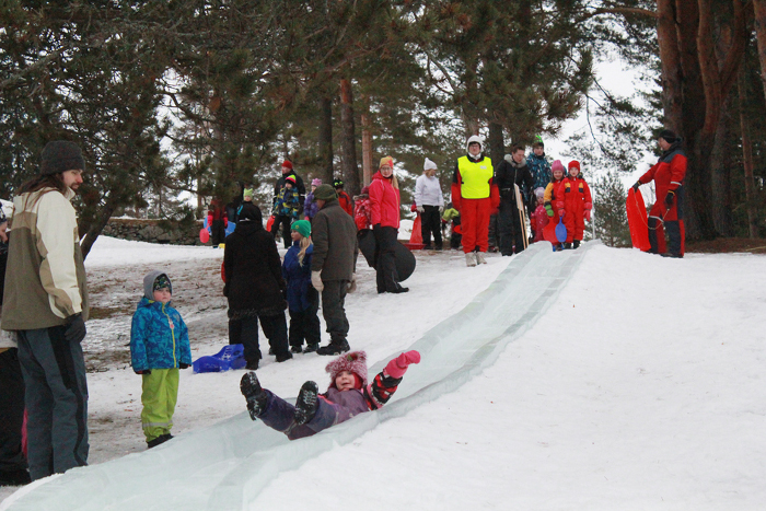 Liukumäki, yleisön suosikki